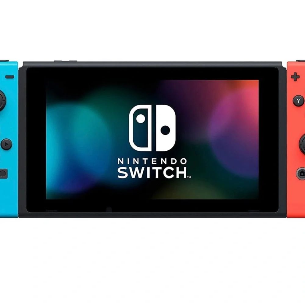 Nintendo Switch Console Neon Red and Blue Joy-Con